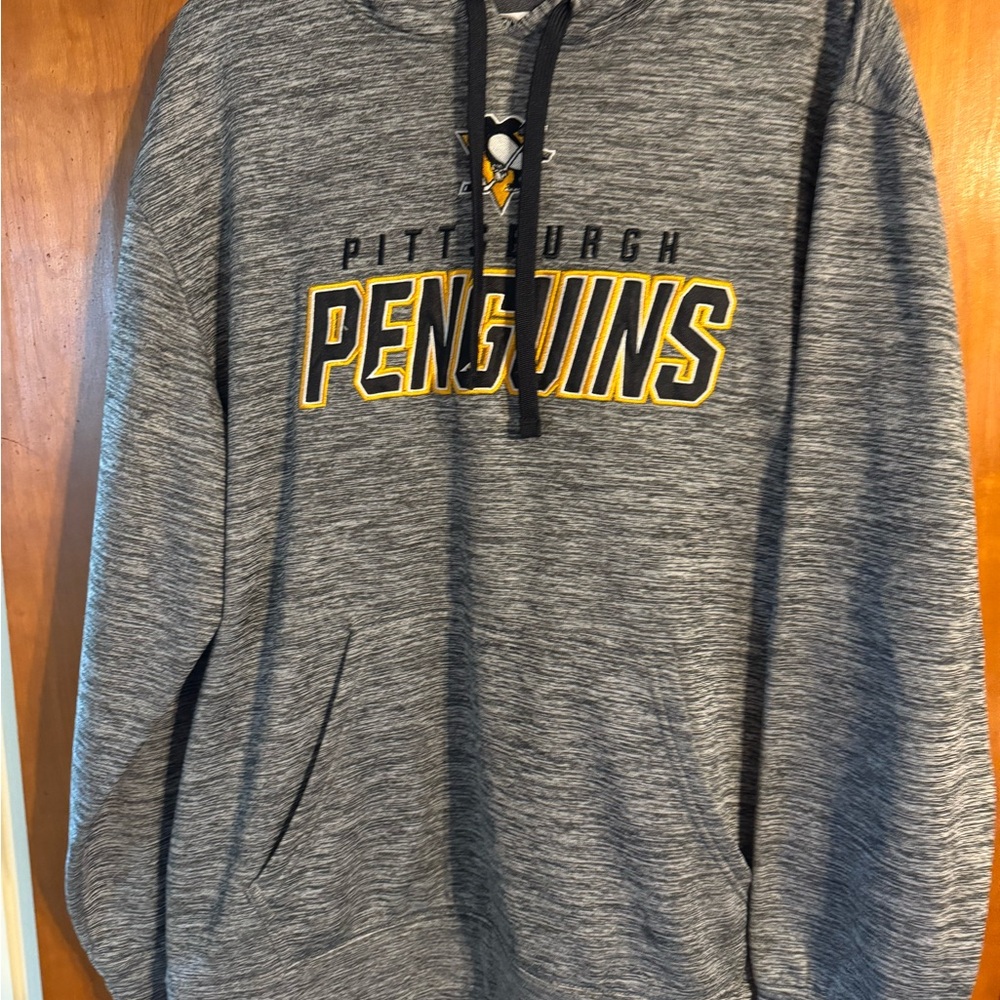 NHL Gray and Black Hoodie